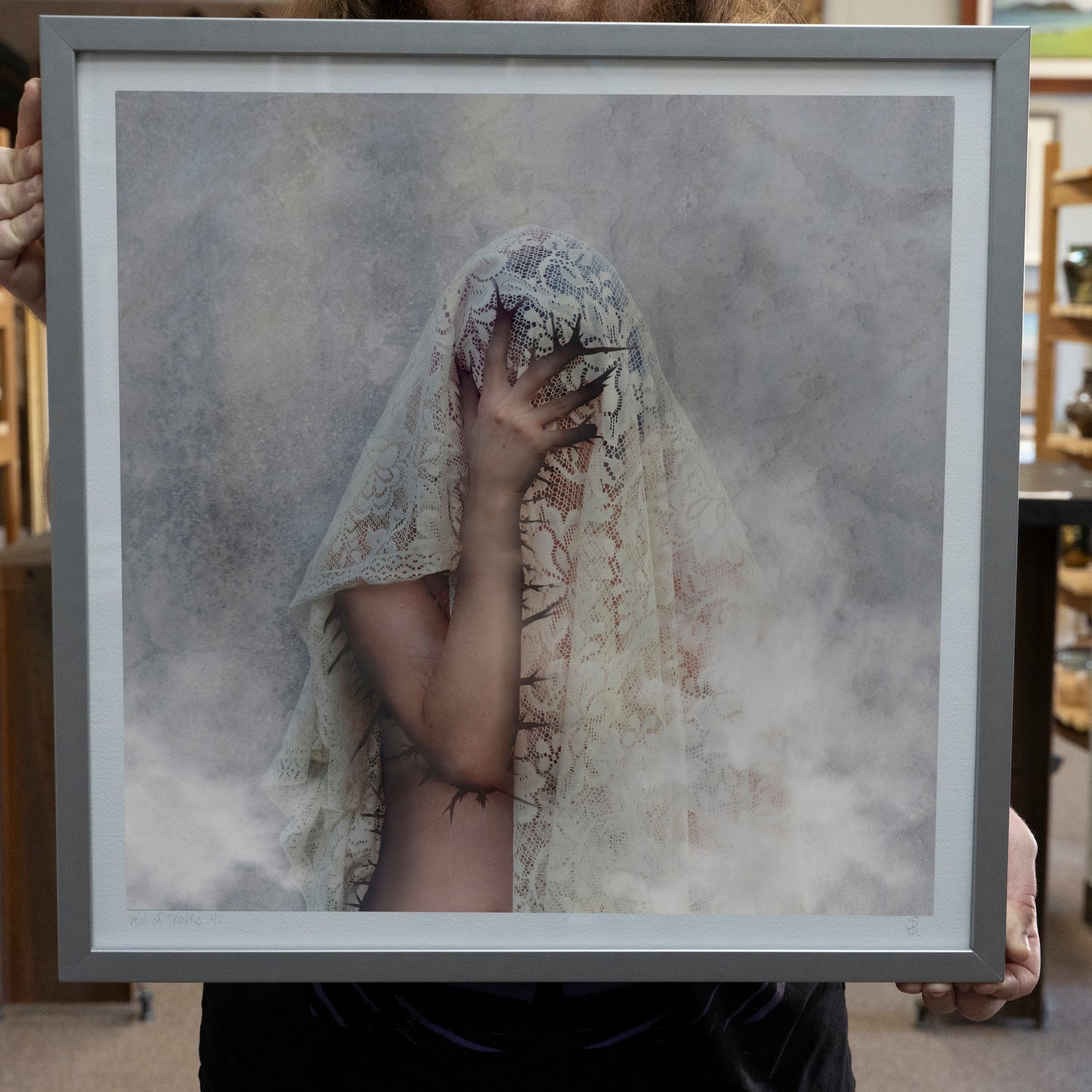 Framed Print - "Veil of Thorns"